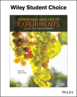 Design And Analysis Of Experiments