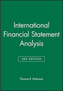 Couverture_International Financial Statement Analysis, Book and Workbook Set