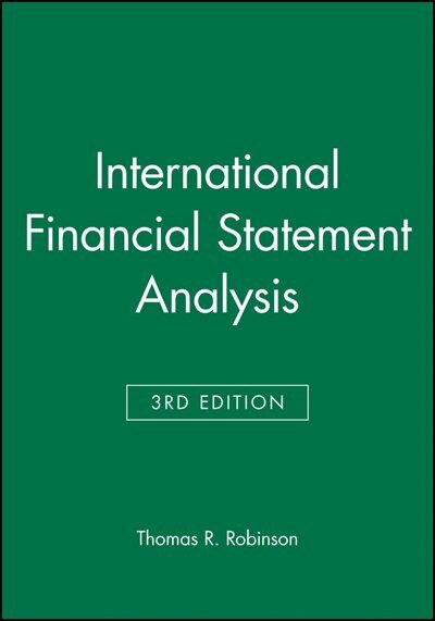 Couverture_International Financial Statement Analysis, Book and Workbook Set