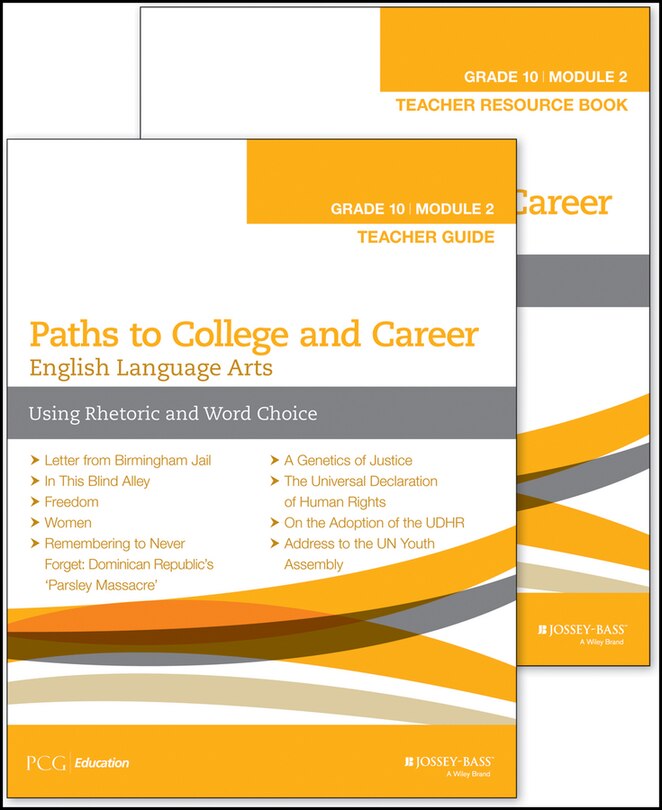 Couverture_English Language Arts, Grade 10 Module 2