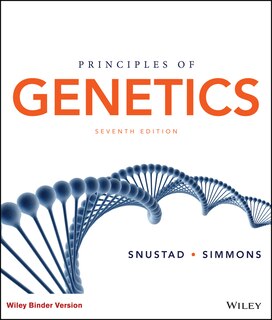 Couverture_Principles Of Genetics