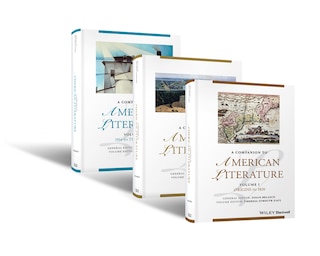 Front cover_A Companion to American Literature, 3 Volume Set