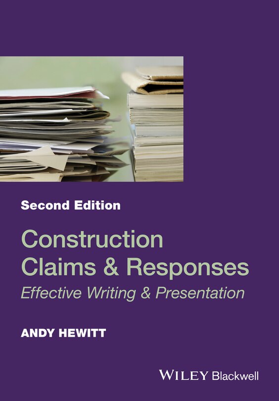 Couverture_Construction Claims and Responses