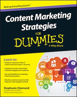 Front cover_Content Marketing Strategies For Dummies