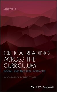 Front cover_Critical Reading Across The Curriculum, Volume 2