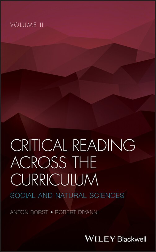 Front cover_Critical Reading Across The Curriculum, Volume 2