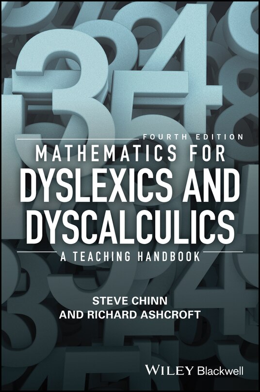 Couverture_Mathematics for Dyslexics and Dyscalculics