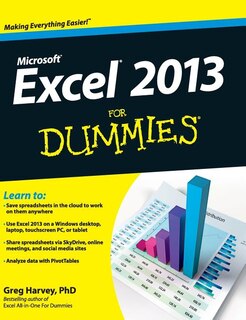 Front cover_Excel 2013 For Dummies