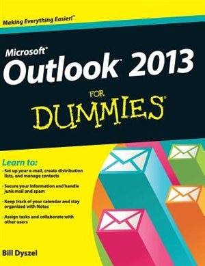 Front cover_Outlook 2013 For Dummies