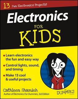 Front cover_Electronics For Kids For Dummies
