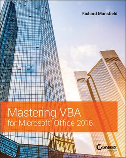 Front cover_Mastering VBA for Microsoft Office 2016