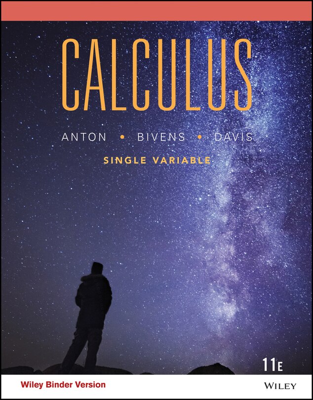 Front cover_Calculus: Single Variable, Binder Ready Version + WileyPLUS Registration Card