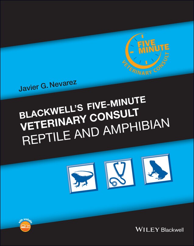 Front cover_Blackwell's Five-minute Veterinary Consult: Reptile And Amphibian