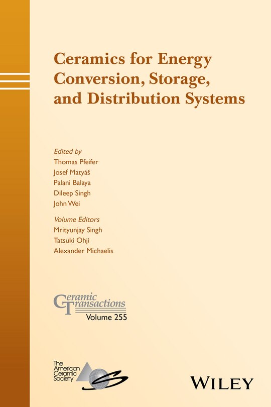 Couverture_Ceramics for Energy Conversion, Storage, and Distribution Systems