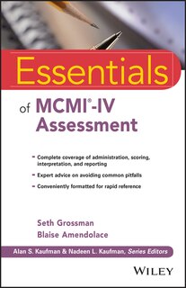 Couverture_Essentials of MCMI-IV Assessment