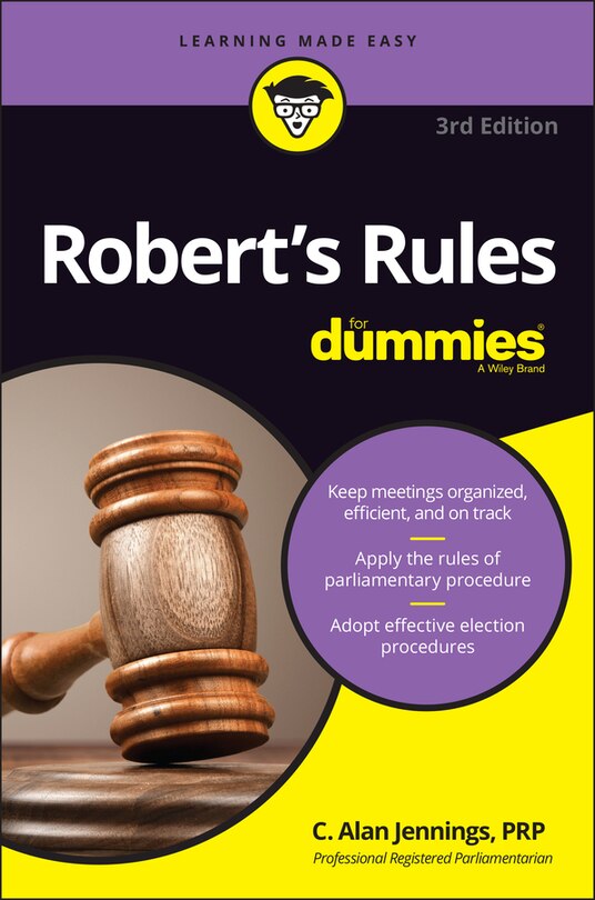 Couverture_Robert's Rules For Dummies