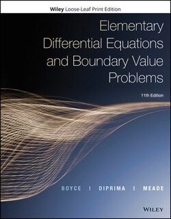 Couverture_Elementary Differential Equations and Boundary Value Problems, Binder Ready Version