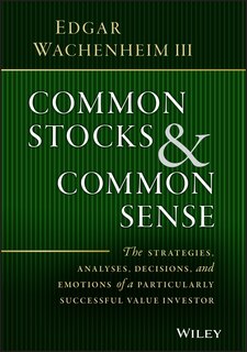 Front cover_Common Stocks and Common Sense