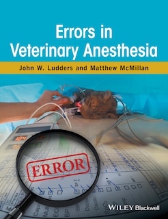 Front cover_Errors in Veterinary Anesthesia