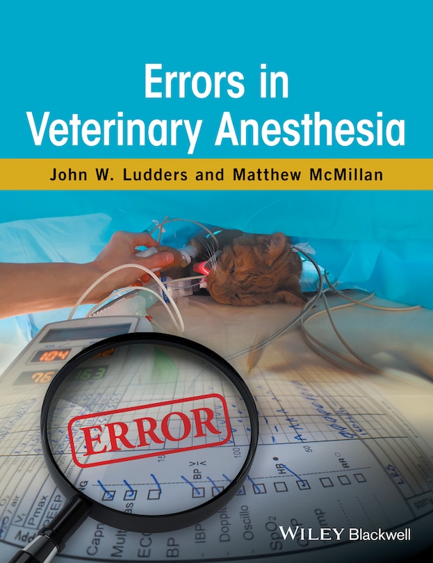 Front cover_Errors in Veterinary Anesthesia