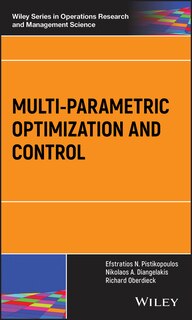 Front cover_Multi-parametric Optimization And Control