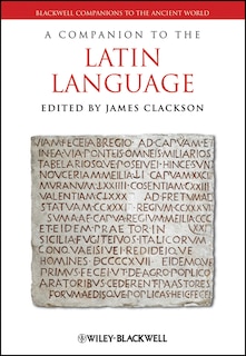 Front cover_A Companion To The Latin Language