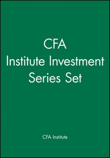 Front cover_CFA Institute Investment Series Set