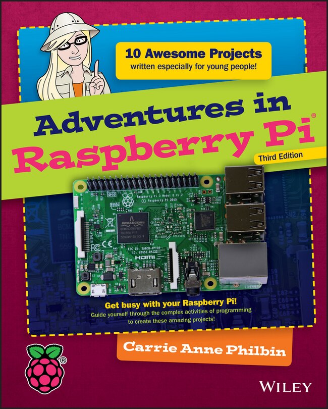 Front cover_Adventures in Raspberry Pi