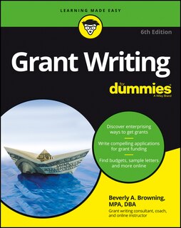 Front cover_Grant Writing For Dummies