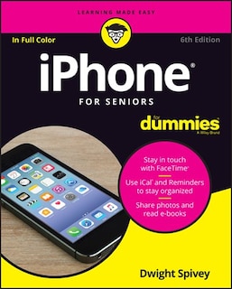 Front cover_iPhone For Seniors For Dummies