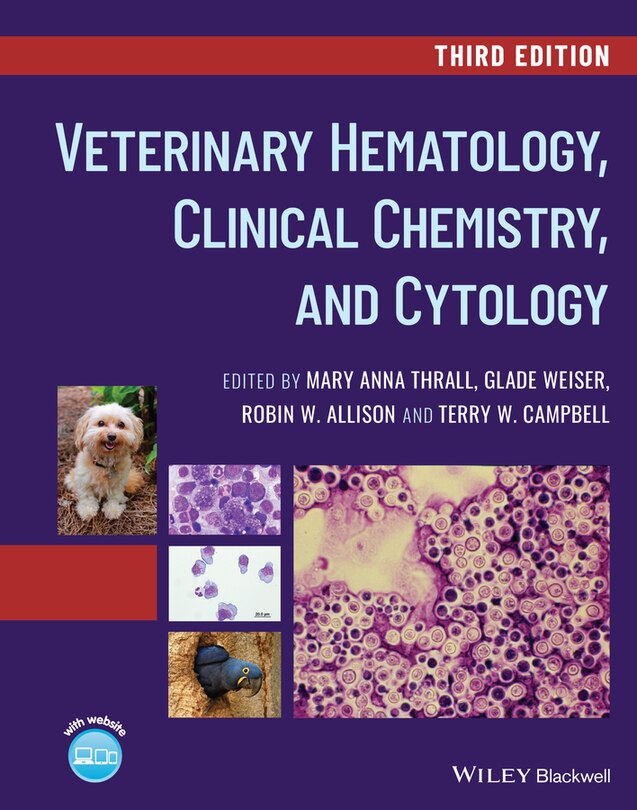 Front cover_Veterinary Hematology, Clinical Chemistry, And Cytology