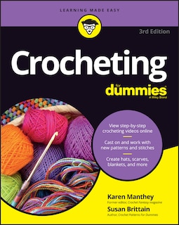 Front cover_Crocheting For Dummies With Online Videos