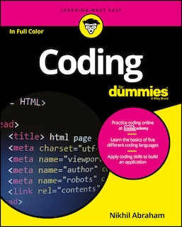 Front cover_Coding For Dummies