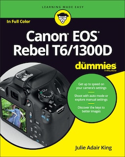 Front cover_Canon EOS Rebel T6/1300D For Dummies