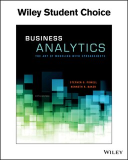 Front cover_Business Analytics