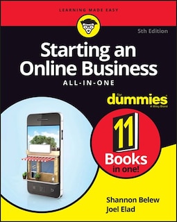 Front cover_Starting an Online Business All-in-One For Dummies