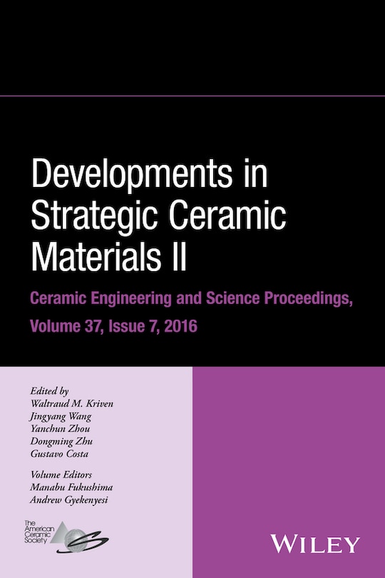 Front cover_Developments in Strategic Ceramic Materials II
