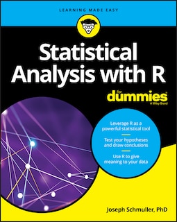 Front cover_Statistical Analysis with R For Dummies