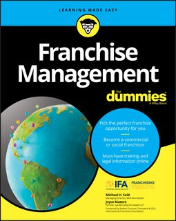Front cover_Franchise Management For Dummies