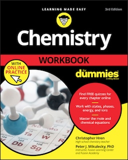 Front cover_Chemistry Workbook For Dummies With Online Practice