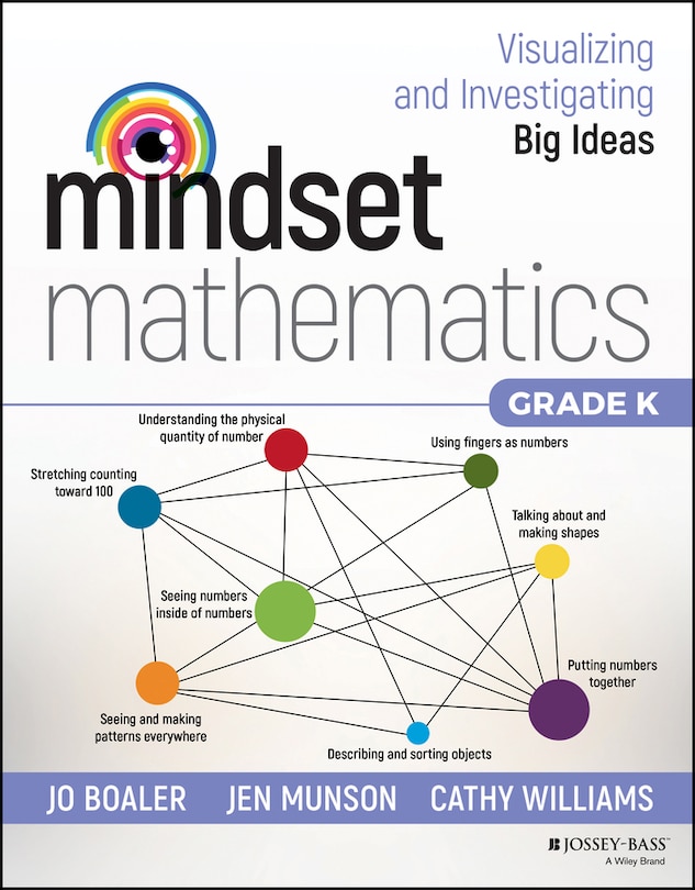 Front cover_Mindset Mathematics: Visualizing and Investigating Big Ideas, Grade K