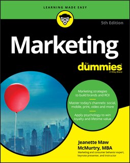 Front cover_Marketing For Dummies
