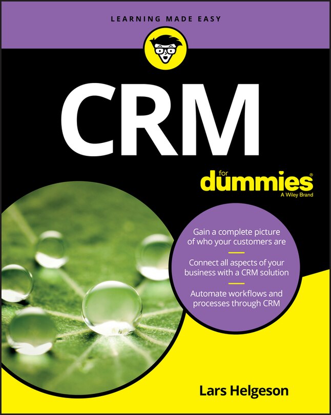 Front cover_CRM For Dummies