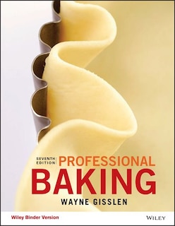 Couverture_Professional Baking, 7e Wileyplus Learning Space Registration Card + Method Cards + Loose-leaf Print Companion