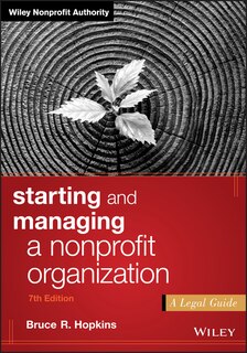 Front cover_Starting and Managing a Nonprofit Organization