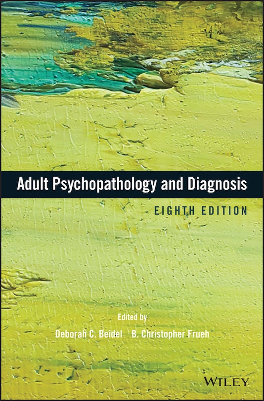 Front cover_Adult Psychopathology and Diagnosis