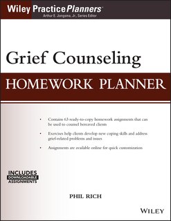 Front cover_Grief Counseling Homework Planner, (with Download)