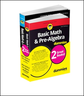 Couverture_Basic Math & Pre-algebra For Dummies Book + Workbook Bundle