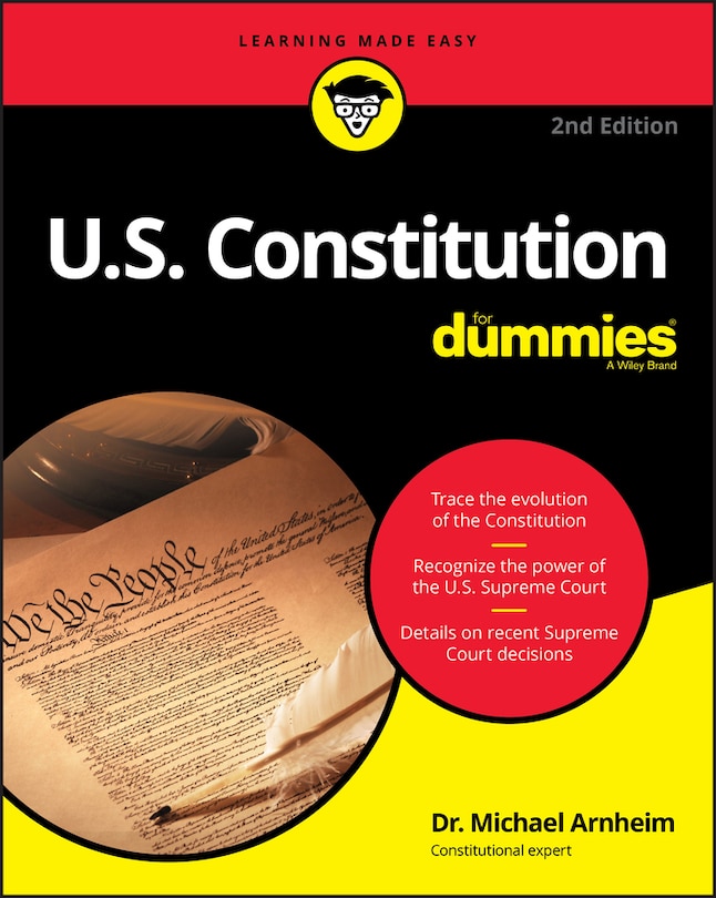 Front cover_U.S. Constitution For Dummies