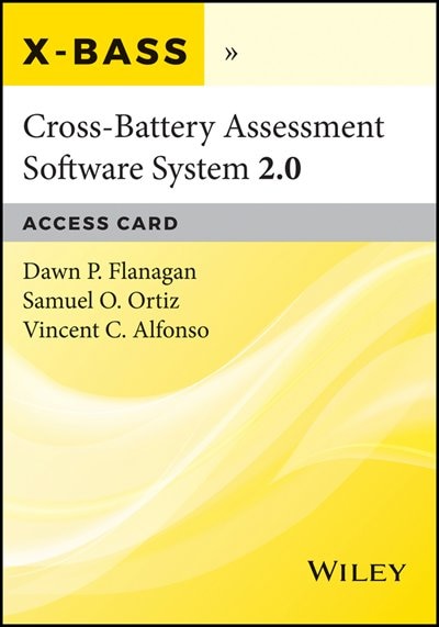 Couverture_Cross-Battery Assessment Software System 2.0 (X-BASS 2.0) Access Card